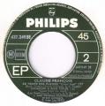 EP 45 RPM (7")  Claude Franois  "  Amoureux du monde entier   "