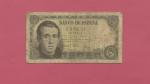 Billet de Banque Banknote Bill 5 CINCO PESETAS JAIME BALMES ESPAGNE SPAIN 1951