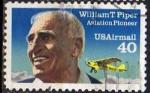 -U.A./U.S.A. 1991 - P-A/Airmail, William T. Piper & avion - YT A 122/Sc C 129 