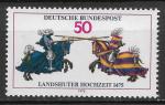 Allemagne - 1975 - Yt n 693 - N** - 500 ans noces de Landshut