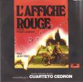 EP 45 RPM (7")  B-O-F   Cuarteto Cedron  "  L'affiche rouge  "