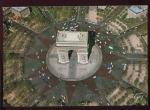 CPM neuve 75 PARIS Arc de Triomphe Vue arienne