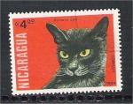 Nicaragua - Scott 1332  cat / chat