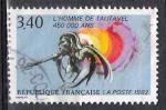 France 1992; Y&T n 2759; 3,40F  l'Homme de Tautavel