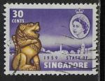 Singapour - Y&T n 47 - Oblitr / Used - 1959