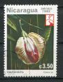 Timbre du NICARAGUA  PA  1982  Obl  N 1005  Y&T  Fleurs