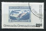 Timbre de GRENADE  1978  Obl  N 236  Y&T  Zeppelin
