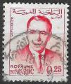MAROC - 1962/65 - Yt n 440B - Ob - Roi Hassan II 0,25c rouge