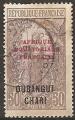 oubangui - n 65  obliter - 1925/27 (pliure)