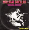 SP 45 RPM (7")  William Sheller  "  Rosanna banana  "