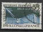 France - 1958 -  YT n 1156  oblitr 