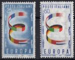1957 ITALIE n** 744 745 