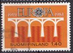 FINLANDE  - 1984 - Europa - Yvert 908 - oblitr