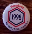 France Capsule Bire Crown Cap Beer Kronenbourg Les Annes qui Comptent 1998
