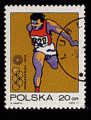 Pologne 19723 - YT 1995 - oblitr - JO Munich 72 course