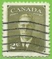 Canada 1949-51.- Jorge VI. Y&T 237A. Scott 305. Michel 252A.