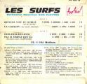EP 45 RPM (7")  Les Surfs " Reviens vite et oublie "