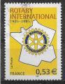 2005 FRANCE 3750 oblitr, cachet rond, Rotary