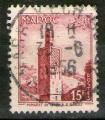 **   MAROC    15 F  1954  YT-354  " Rabat - Minaret de Chella "  (o)   **