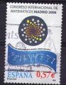 Espagne :Y.T. 3836 - Congrs international de mathmatiques - oblitr - 2006