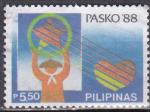 PHILIPPINES N 1661 de 1988 oblitr  