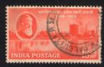 Inde 1958 Oblitration ronde Used Stamp Industrie de l'Acier
