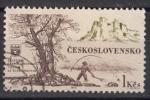 EUCS - Yvert n1323 - 1964 - Chteau de Spis (Slovaquie) et Angler