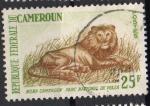 CAMEROUN N 351A o Y&T 1962-1964 Animaux (Lion)