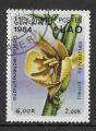 LAOS - 1984 - Yt n 558 - Ob - Fleur : aeschinanthus speciosus