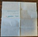 Luxembourg Serviette Papier Paper Napkin Luxair Airlines Served in good company