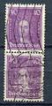 Timbre Allemagne Empire 1926 - 27  Obl  N 387  Y&T  Personnage Paire verticale