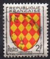 FRANCE N 1003 o Y&T 1954 Armoiries de provinces (Angoumois)
