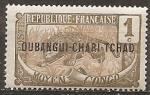 oubangui - n 1 neuf* - 1915/18
