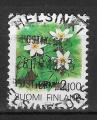 FINLANDE - 1990 - Yt n 1066 - Ob - Fleurs : anmone blanche
