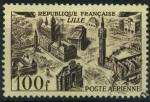 France ; poste arienne n 24 oblitr anne 1949