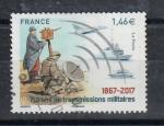 France 2017 Yvert n 5172 " 150 ans de transmissions militaires "