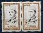 Timbre Royaume du MAROC 1957  Neuf *  N 363  Paire Horizontale Y&T Personnage