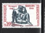 FRANCE 1961 1281 timbre oblitr le scan