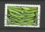 France timbre n 741 ob anne 2012 "Des Lgumes pour une lettre verte"Piments