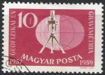 HONGRIE - 1959 - Yt n 1266 - Ob - Gophysique ; balance de torsion Eotvos