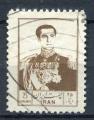 Timbre IRAN  1955 - 56  Obl  N 846   Y&T  Personnage Riza Pahlavi