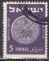 ISRAL N 38 de 1951/2 oblitr  