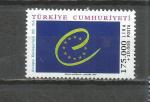 TURQUIE - Neuf/mnh - 1999 - 50e anniversaire Conseil Europe