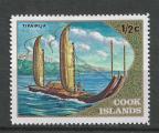 COOK - 1973 - Yt n 349 - N** - Bateaux Maori ; tipairua