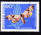 EUHU - 1969 - Yvert n 2035 - Faucon  yeux (Smerinthus ocellatus)