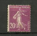 France timbre n 190 ob anne 1924 Type Semeuse