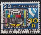 EUCS - Yvert n1988 - 1973 - 20 ans de tlvision