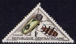 Timbre Taxe neuf ** n 4(Yvert) Centrafrique 1962 - Insectes, coloptres