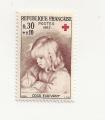 Anne 1965 france YT 1467 neuf luxe ** croix rouge Renoir