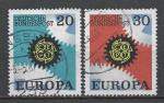 Allemagne - 1967 - Yt n 398/99 - Ob - EUROPA